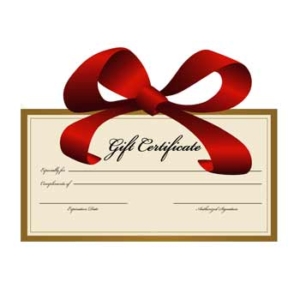 Vittorio's Gift Certificate